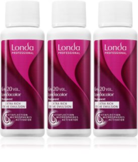 Londa Professional Londacolor Aktiveeriv emulsioon säästupakk 6 % Vol.20 3 tk
