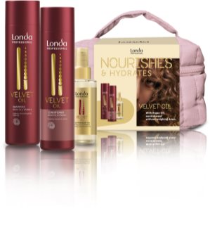 Londa Professional Velvet Oil Set coffret cadeau pour une hydratation et une brillance