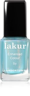 LONDONTOWN Lakur dlhotrvajúci lak na nechty odtieň Aegean Aqua 12 ml