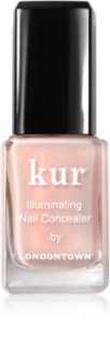 LONDONTOWN Kur Illuminating Nail Concealer brightening nail polish shade Bubble 12 ml