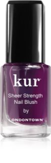 LONDONTOWN Kur Sheer Strength Nail Blush зміцнювальний та освітлювальний засіб із ефектом тонування для нігтів