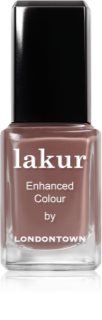 LONDONTOWN Lakur ilgai išliekantis nagų lakas atspalvis Dirty Chai 12 ml
