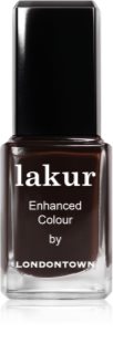 LONDONTOWN Lakur Ilgnoturīga nagu laka (tonis) Midnight Mocha 12 ml