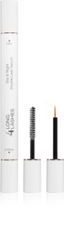 Long4Lashes Day & Night Double Serum sérum restaurador para estimular o crescimento das pestanas duplo 2x3 ml