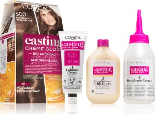 L’Oréal Paris Casting Creme Gloss fokozatosan kimosható helyszínező krém árnyalat 500 Maroon 1 db