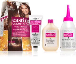 L’Oréal Paris Casting Creme Gloss coloration cheveux teinte 535 Chocolate 1 pcs