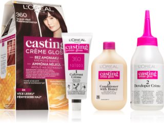 L’Oréal Paris Casting Creme Gloss hair colour shade 360 Black Cherry 1 pc