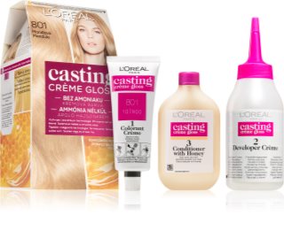 L’Oréal Paris Casting Creme Gloss coloration cheveux teinte 801 Almond 1 pcs