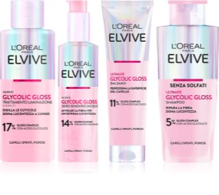 L’Oréal Paris Elseve Glycolic Gloss set para cabello