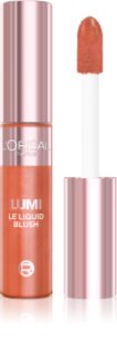 L’Oréal Paris Lumi Le Liquid Blush folyékony arcpirosító árnyalat 627 Warm Peach 11 ml