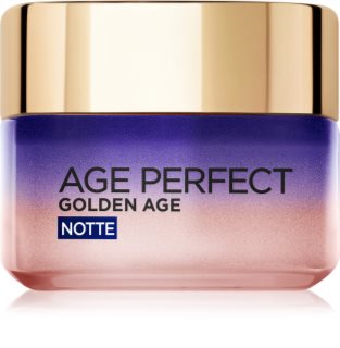 L’Oréal Paris Age Perfect Golden Age crema notte antirughe per pelli mature 60+ 50 ml