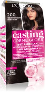L’Oréal Paris Casting Creme Gloss Haarfarbe Farbton 200 Ebony Black 1 St.