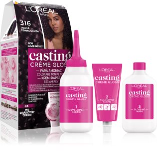 L’Oréal Paris Casting Creme Gloss culoare par culoare 316 Plum 1 buc