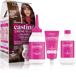 L’Oréal Paris Casting Creme Gloss culoare par culoare 600 Light Brown 1 buc
