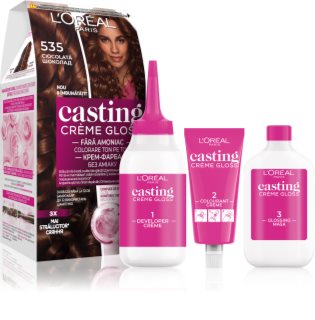 L’Oréal Paris Casting Creme Gloss culoare par culoare 535 Chocolate 1 buc