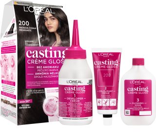 L’Oréal Paris Casting Creme Gloss tinta per capelli colore 200 Ebony Black 1 pz