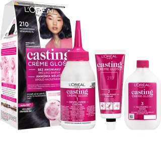 L’Oréal Paris Casting Creme Gloss Hair Color shade 210 Blue Black 1 pc