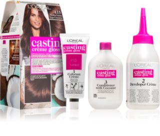 L’Oréal Paris Casting Creme Gloss coloration cheveux teinte 415 Iced Chocolate 1 pcs