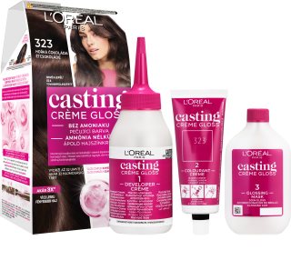 L’Oréal Paris Casting Creme Gloss Hair Color shade 323 Dark Chocolate 1 pc