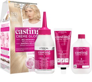 L’Oréal Paris Casting Creme Gloss barva za lase odtenek 1021 Coconut Kiss 1 kos