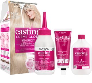 L’Oréal Paris Casting Creme Gloss βαφή μαλλιών απόχρωση 1010 Marzipan 1 τμχ