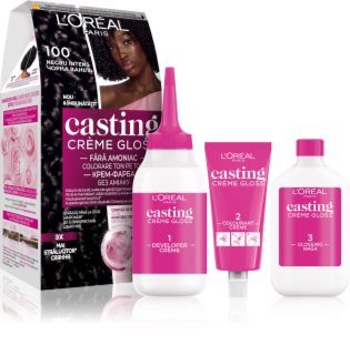 L’Oréal Paris Casting Creme Gloss culoare par culoare 100 Deep Black 1 buc