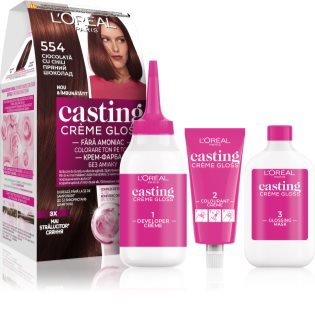 L’Oréal Paris Casting Creme Gloss culoare par culoare 554 Spicy Chocolates 1 buc