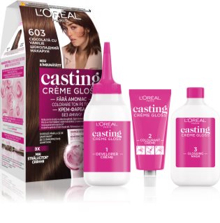 L’Oréal Paris Casting Creme Gloss culoare par culoare 603 Chocolate Caramel 1 buc