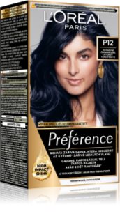 L’Oréal Paris Préférence tinta per capelli colore P12 Intense Cool Black 1 pz
