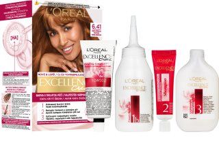 L’Oréal Paris Excellence Creme hair colour shade 6.41 1 pc