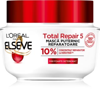 L’Oréal Paris Elseve Total Repair 5 masca de par regeneratoare cu keratina 300 ml