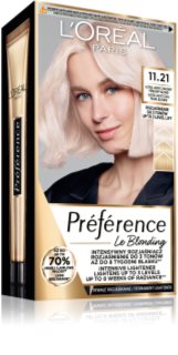 L’Oréal Paris Préférence Le Blonding farba do włosów do rozjaśniania włosów odcień 11.21 Ultra light cool pearl blonde 1 szt.