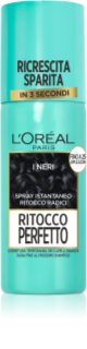 L’Oréal Paris Ritocco Perfetto spray correttore istantaneo per la ricrescita colore Nero 75 ml