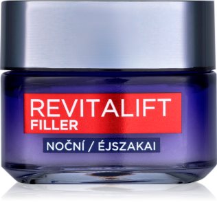 L’Oréal Paris Revitalift Filler Filling Night Cream with anti-ageing effect 50 ml
