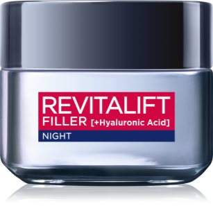 L’Oréal Paris Revitalift Filler нічний крем для заповнення зморшок проти старіння 50 мл
