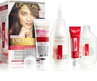 L’Oréal Paris Excellence Creme hajfesték árnyalat 4.15