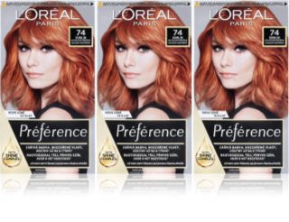 L’Oréal Paris Préférence coloração de cabelo 74 Dublin (formato poupança) tom