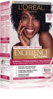 L’Oréal Paris Excellence Creme Haarfarbe Farbton 100 True Black 1 St.