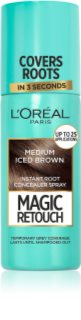 L’Oréal Paris Magic Retouch spray instant pentru camuflarea rădăcinilor crescute culoare Cold Brown 75 ml