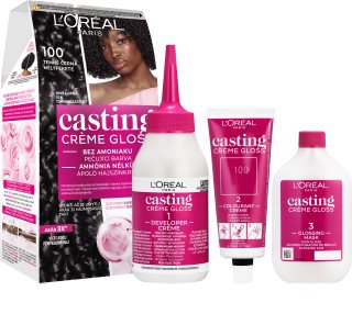 L’Oréal Paris Casting Creme Gloss Hair Color shade 100 Deep Black 1 pc
