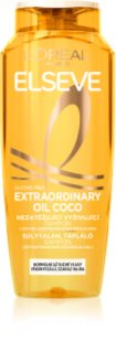 L’Oréal Paris Elseve Extraordinary Oil Coconut tápláló sampon normál és száraz hajra 400 ml
