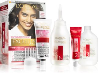 L’Oréal Paris Eccellenza Crema tinta per capelli colore 200 True Darkest Brown 1 pz