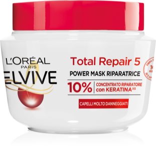 L’Oréal Paris Elseve Total Repair 5 mascarilla regeneradora para cabello con queratina 300 ml