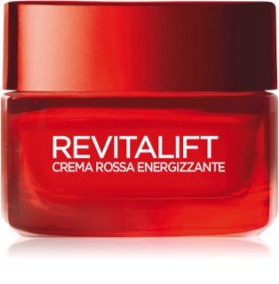 L’Oréal Paris Crema Rossa Energizzante crema giorno energizzante antirughe 50 ml