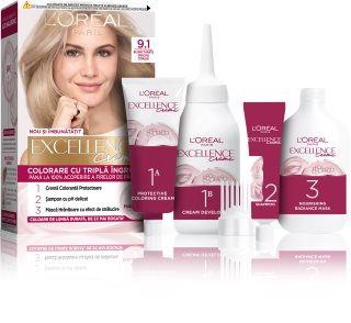 L’Oréal Paris Excellence Creme culoare par culoare 9.1 1 buc