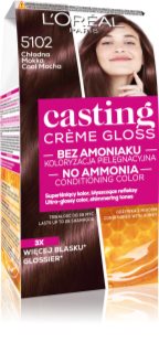 L’Oréal Paris Casting Creme Gloss coloration cheveux teinte 5102 Cool Mocha 1 pcs
