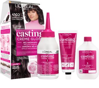 L’Oréal Paris Casting Creme Gloss tinta per capelli colore 4102 Iced Chocolate 1 pz