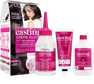 L’Oréal Paris Casting Creme Gloss βαφή μαλλιών απόχρωση 3102 Iced Espresso 1 τμχ