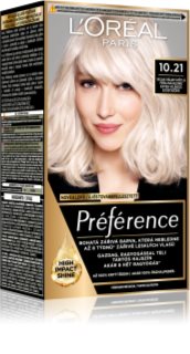 L’Oréal Paris Préférence coloration cheveux teinte 10.21 Super Light Pearl Blonde 1 pcs