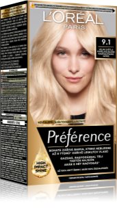 L’Oréal Paris Préférence barva na vlasy odstín 9.1 Viking Light Ash Blonde